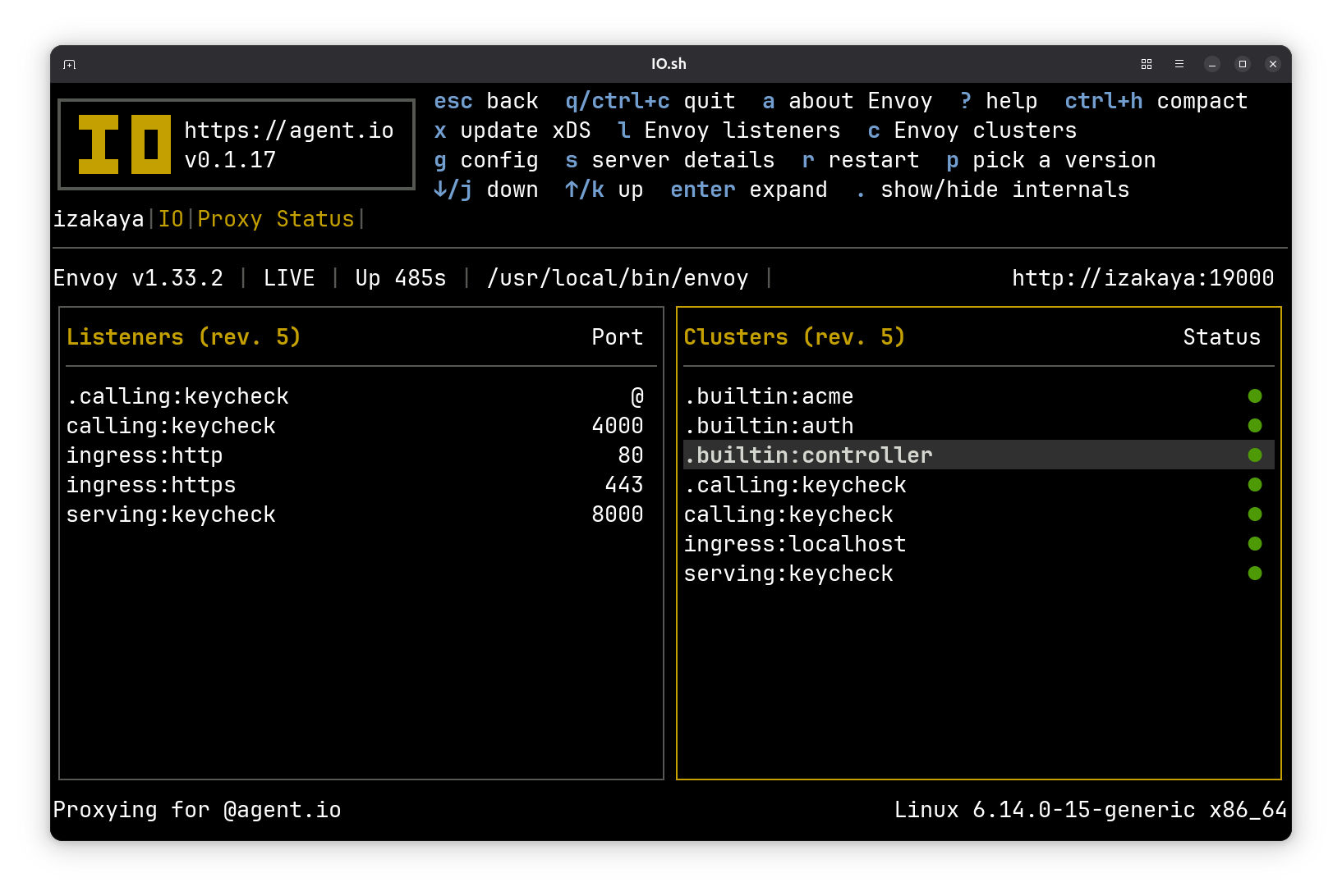 IO Proxy Internal Details